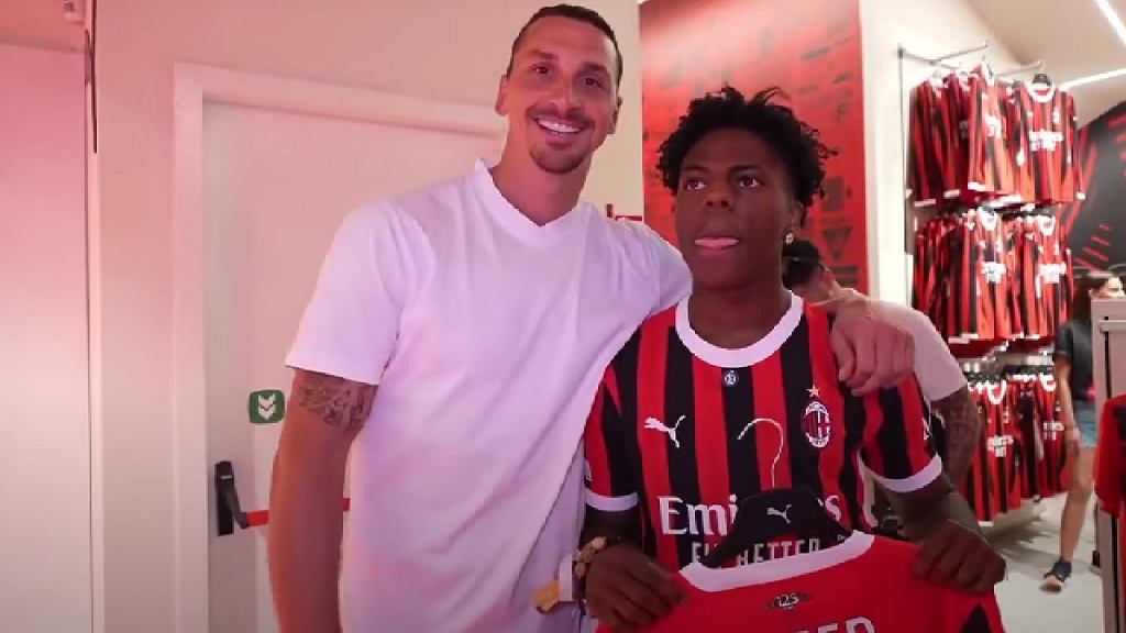 Zlatan Ibrahimovic i IShowSpeed