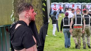 Bójka kibiców na Euro 2024