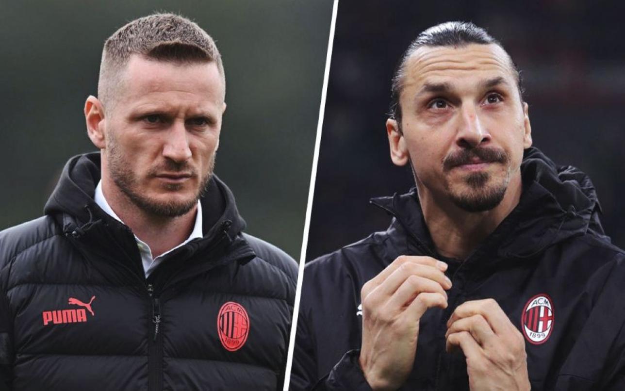 Ignazio Abate i Zlatan Ibrahimovič