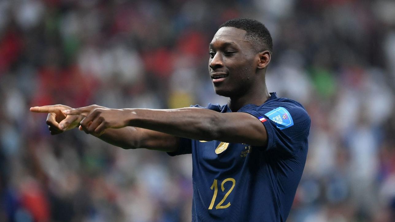 Randal Kolo Muani w reprezentacji Francji