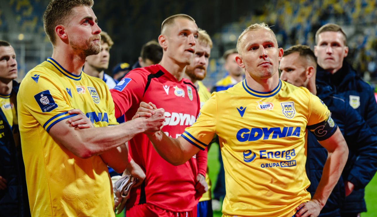 Smutni piłarze Arki Gdynia